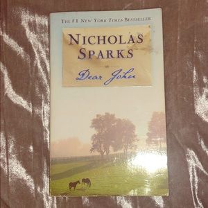 Nicholas Sparks “Dear John” paperback book